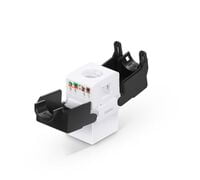Cat6 RJ45 (8P8C) Unshielded Toolless Keystone Jack Module