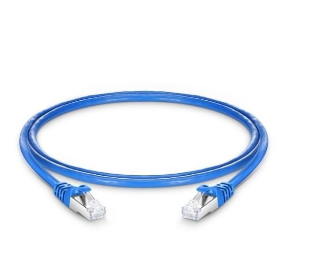 3ft (0.9m) Cat5e Snagless Shielded (FTP) PVC CMX Ethernet Network Patch Cable, Blue