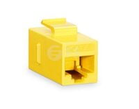 Cat6 RJ45 (8P8C) Unshielded Coupler Keystone Insert Module - Blue