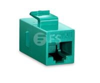 Cat6 RJ45 (8P8C) Unshielded Coupler Keystone Insert Module - Blue