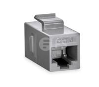 Cat6 RJ45 (8P8C) Unshielded Coupler Keystone Insert Module - Blue