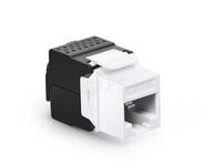 Cat6 RJ45 (8P8C) Unshielded Toolless Keystone Jack Module