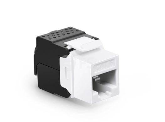 Cat6 RJ45 (8P8C) Unshielded Toolless Keystone Jack Module