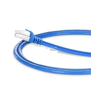 3ft (0.9m) Cat7 Snagless Shielded (SFTP) PVC CMX Ethernet Network Patch Cable, Blue