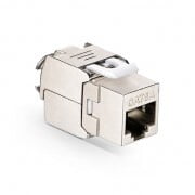 Cat6a RJ45 (8P8C) Shielded Toolless Keystone Jack Cat6a RJ45 (8P8C) Shielded Toolless Keystone Jack