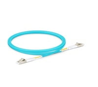 1m (3ft) LC UPC to LC UPC Duplex OM3 Multimode PVC (OFNR) 2.0mm Fiber Optic Patch Cable