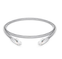 Cat6 Snagless Unshielded (UTP) PVC CM GrayPatch Cable, 3ft (0.9m)