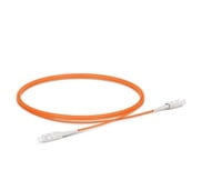 SC to SC UPC Simplex OM1 2.0mm PVC Fiber Patch Cable, 1m