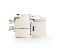 Cat6a RJ45 (8P8C) Shielded Toolless Keystone Jack