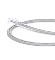 Cat6 Snagless Unshielded (UTP) PVC CM GrayPatch Cable, 3ft (0.9m)