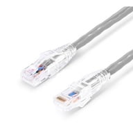 Cat6 Snagless Unshielded (UTP) PVC CM GrayPatch Cable, 3ft (0.9m)