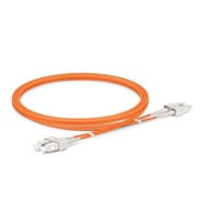 SC to SC UPC Duplex OM2 2.0mm PVC Fiber Patch Cable, 1m