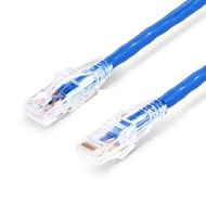 3ft (0.9m) Cat5e Snagless Unshielded (UTP) PVC CM Ethernet Patch Cable, Blue