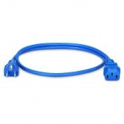 NEMA 5-15P to C13, 18AWG Black Power Cord NEMA 5-15P to C13, 18AWG Black Power Cord