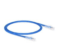 3ft (0.9m) Cat5e Snagless Unshielded (UTP) PVC CM Ethernet Patch Cable, Blue