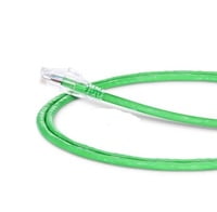 Cat6 Snagless Unshielded (UTP) PVC CM Green Patch Cable, 3ft (0.9m)