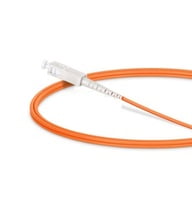 SC to SC UPC Simplex OM1 2.0mm PVC Fiber Patch Cable, 1m