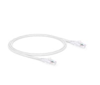 Cat6 Snagless Unshielded (UTP) PVC CM White Patch Cable, 3ft (0.9m)