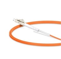 LC to LC UPC Simplex OM1 2.0mm PVC Fiber Patch Cable, 1m