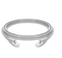 Copie de 6in (0.15m) Cat6a Snagless Shielded (SFTP) PVC CMX Ethernet Network Patch Cable, Gray
