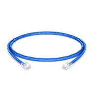 3ft (0.9m) Cat5e Non-booted Unshielded (UTP) PVC CM Ethernet Network Patch Cable, Blue