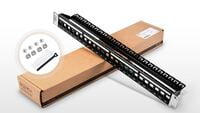 1U 24 Ports Shielded/Unshielded Blank Keystone High Quality Patch Panel