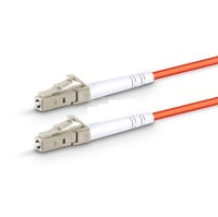 LC to LC UPC Simplex OM1 2.0mm PVC Fiber Patch Cable, 1m
