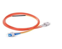 SC to SC OM1 Mode Conditioning Fiber Optic Patch Cable, 1m
