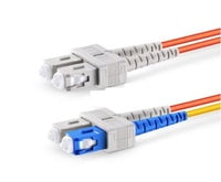 SC to SC OM1 Mode Conditioning Fiber Optic Patch Cable, 1m