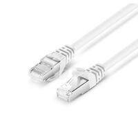 6in (0.15m) Cat6a Snagless Shielded (SFTP) PVC CMX Ethernet Network Patch Cable, Gray