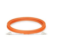 LC to LC UPC Simplex OM1 2.0mm PVC Fiber Patch Cable, 1m