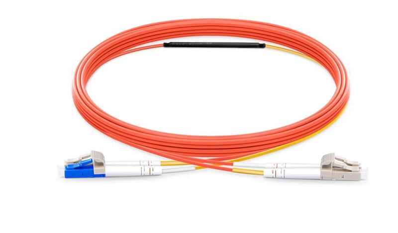 LC to LC OM2 Mode Conditioning Fiber Optic Patch Cable, 1m