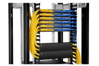 1U 24 Ports Cat6 Unshielded Feed-Through High Quality Patch Panel
