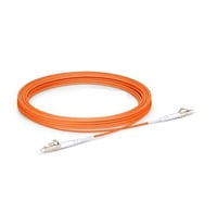 LC to LC UPC Simplex OM1 2.0mm PVC Fiber Patch Cable, 1m