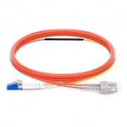 LC to SC OM2 Mode Conditioning Fiber Optic Patch Cable, 1m LC to SC OM2 Mode Conditioning Fiber Optic Patch Cable, 1m