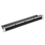 1U 24 Ports Cat5e Unshielded Feed-Through High Quality Patch Panel