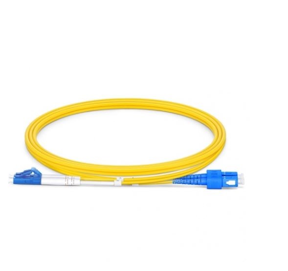 0.5m (1.6ft) LC UPC to SC UPC Duplex OS2 Single Mode