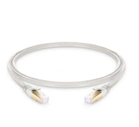 3ft (0.9m) Cat8 Snagless Shielded (SFTP) PVC CMX Ethernet Network Patch Cable, Off-White