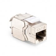 Cat6 RJ45 (8P8C) Shielded Toolless Keystone Jack