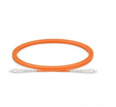 LC to LC UPC Duplex OM2 2.0mm PVC Fiber Patch Cable, 1m