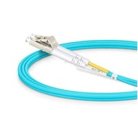 1m (3ft) LC UPC to LC UPC Duplex OM4 Multimode PVC (OFNR) 2.0mm Fiber Optic Patch Cable