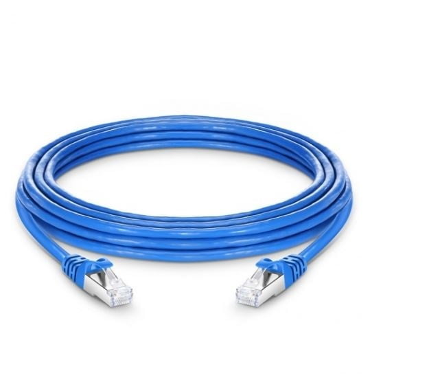 25ft (7.6m) Cat7 Snagless Shielded (SFTP) PVC CM Ethernet Network Patch Cable, Black