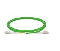 2m (7ft) LC UPC to LC UPC Duplex OM5 Multimode Wideband PVC (OFNR) 2.0mm Fiber Optic Patch Cable