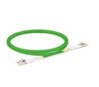 2m (7ft) LC UPC to LC UPC Duplex OM5 Multimode Wideband PVC (OFNR) 2.0mm Fiber Optic Patch Cable