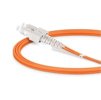 SC to SC UPC Duplex OM1 2.0mm PVC Fiber Patch Cable, 1m