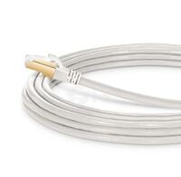 16ft (5m)  Cat8 Snagless Shielded (SFTP) PVC CMX Ethernet Network Patch Cable, Off-White