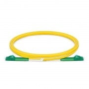 LC to LC APC Duplex OS2 2.0mm PVC Fiber Patch Cable